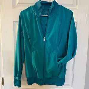 Grey's Anatomy Women's Teal Scrub Jacket